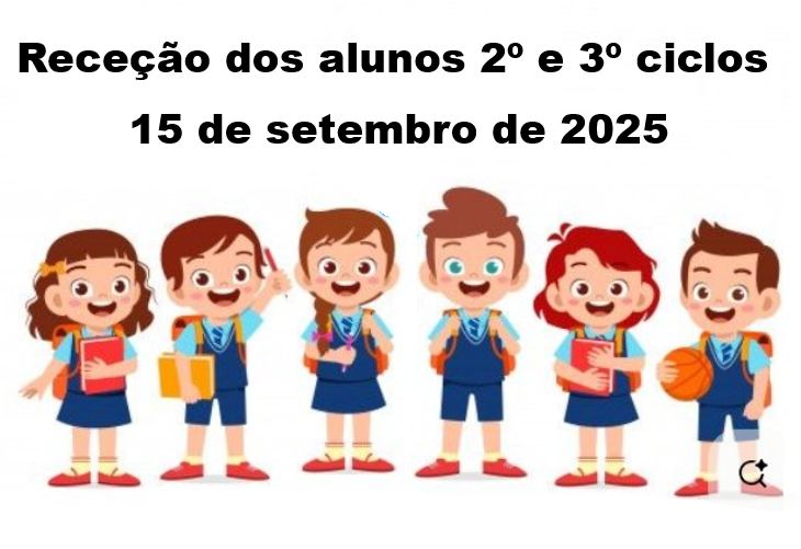 Receção aos alunos 2º e 3º ciclos