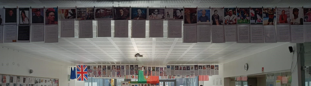 Personalidades do Mundo na Escola Básica de Matosinhos