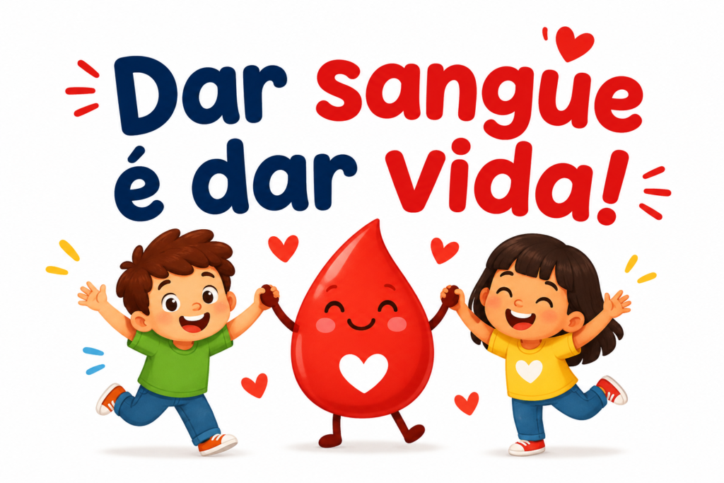 ❤️ Dar sangue é dar vida!
