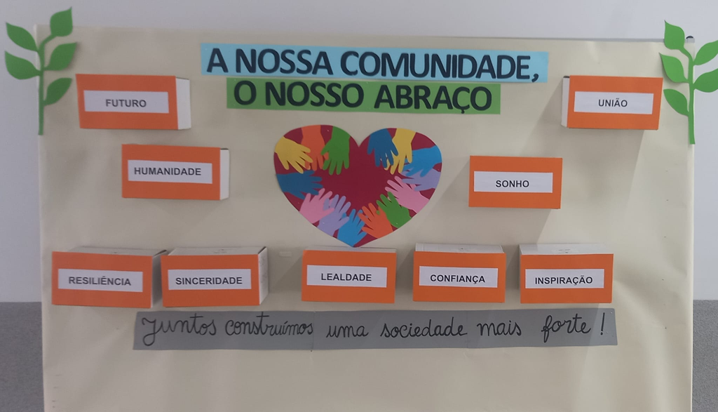 Uma visita, muitos encontros, uma escola que abraça!